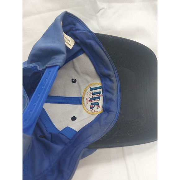 Vintage Miller Lite Beer Blue Embroidered Logo Baseball Cap Snapback Blue - Picture 10 of 11
